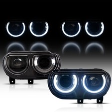 Black Headlights Assembly For