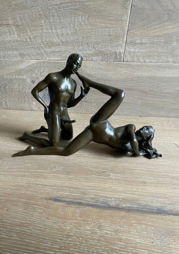 Scultura nudo jean patoue - scultura,