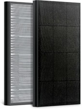 Confezione 2 filtri di ricambio purificatore d'aria LAGO 2 in 1 True HEPA e Carbon 2 set 