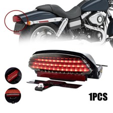 Fanale freno posteriore a LED per parafango moto Harley Davidson Dyna Fat Bob FXDF 06+