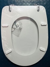 SEDILE COPRIWATER WC - CESAME Mod. ARETUSA RESINA POLIESTERE LEGNO ITALY