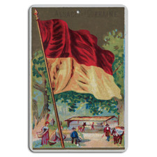 Patrimonio Alsazia-Lorena: arte della bandiera vintage