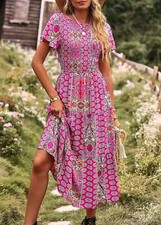 Vestito Abito Elegante Lungo