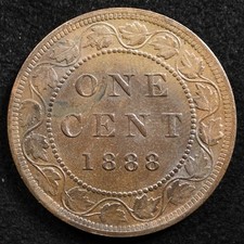 Canada 1 centesimo 1888
