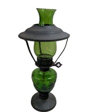 Vintage Green Glass Chi Oil