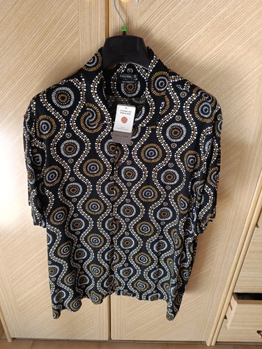 Camicia etnica maniche corte