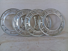 Set 4 Borchia Coppa Ruota Anello in Alluminio Opel Kadett Rekord Commodore