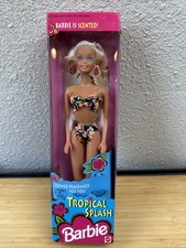 Barbie Tropical Splash 1994 bambola profumata Mattel #12446 nuova con scatola