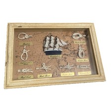 Quadro vintage nodi nautici