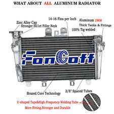 Aluminium Radiateur Pour
