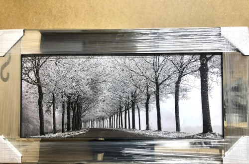 Quadro albero fiori - , argento
