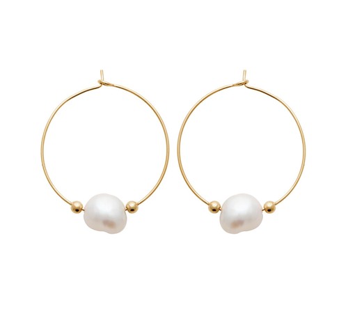 Orecchini cerchio oro - in,