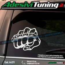 Adesivo pugno ferro - adesivo, di