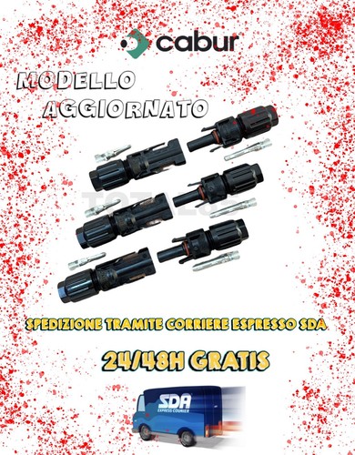 Mc4 cabur connettori maschio - mc4,