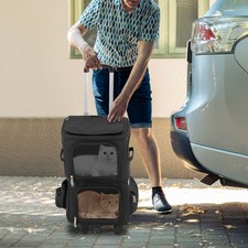 Borsa trolley per cani a 2