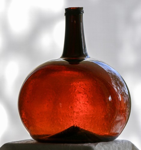 Antica bottiglia soffiata - , a