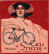PUBBLICITA' 1909 BICICLETTA