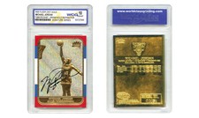 MICHAEL JORDAN 1998 FLEER 23K Gold Card PRIZM HOLO Rookie '86 Design - GIOCO PERFETTO MT 10