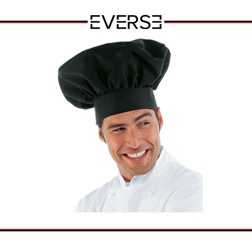 Cappello nero cuoco - , isacco