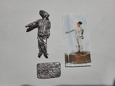 figurini white metal 54 mm soldatini piombo Pulcinella  MASCHERE COMMEDIA ARTE