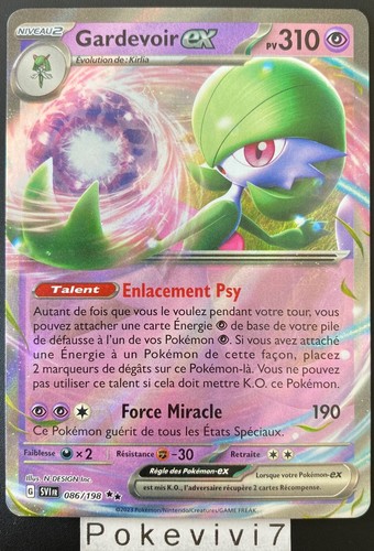 Carte pokemon gardevoir - carte,