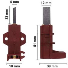 Spazzole carbone per - spazzole,