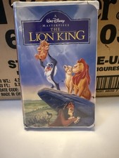 The Lion King VHS Walt Disney
