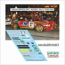 DECALS 1:43 SUBARU IMPREZA WRC