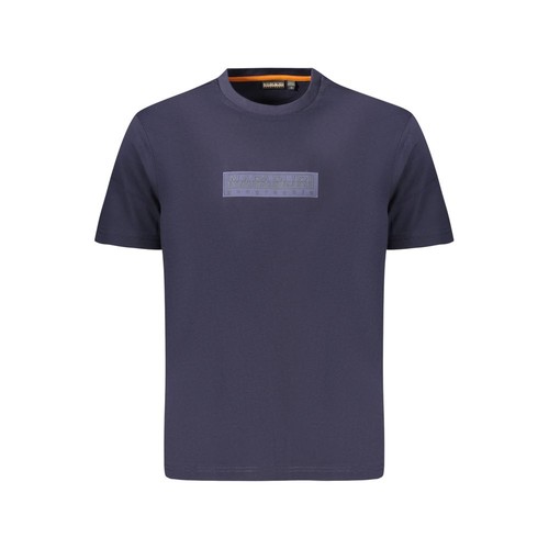 Napapijri blue cotton men - napapijri,
