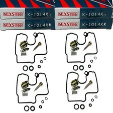 4x Kit Riparazione Carburatore per Kawasaki ZX6R 600 Ninja 1998 - 2002 Keyster 4 Kits