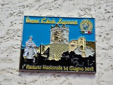 Vespa Club placca Metallica badge Plaque Plakette Raduno Italiano Nazionale 
