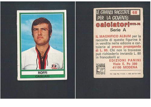 Figurina calciatori panini - figurina,