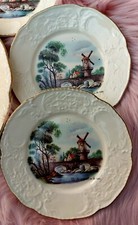 Servizio torta Vintage Imperial Crown Ivony Stone in finissima porcella STUPENDO