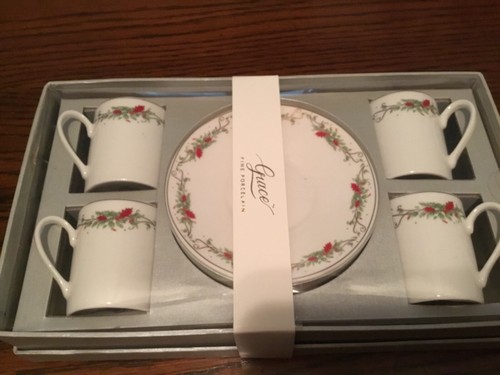 Set tazze piattini espresso - piattini,