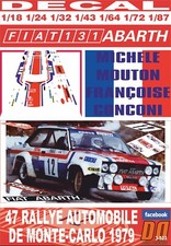 DECAL FIAT 131 ABARTH M.MOUTON