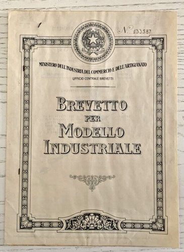 Brevetto per modello - per,