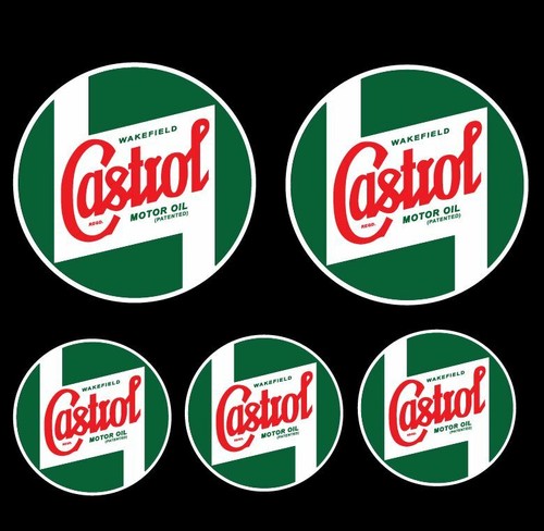Adesivi castrol racing - 5, vari