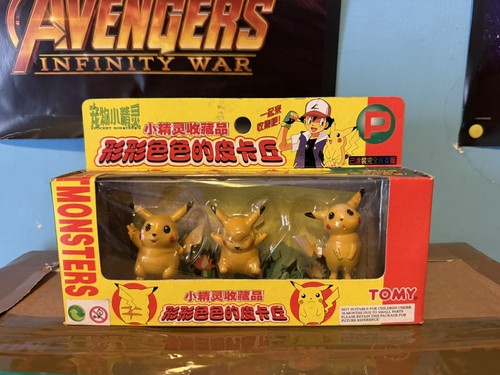Tomy pokemon vintage pikachu - pokemon,