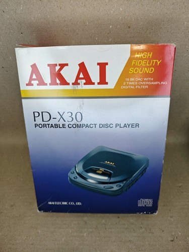 Vintage akai x30 portable - akai, pd-x30