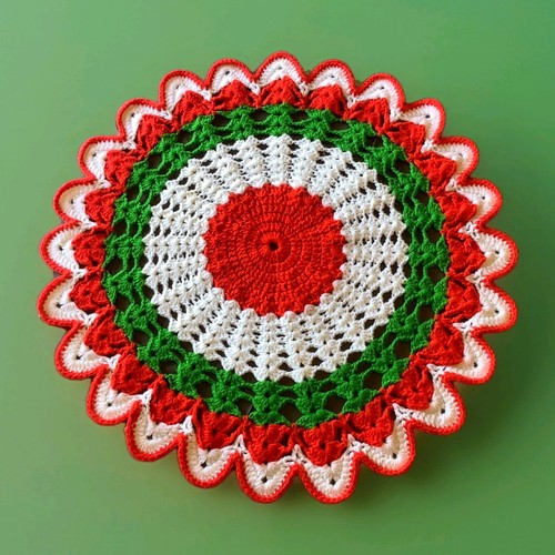 Albero natale crochettato - albero,