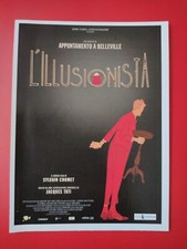 L' ILLUSIONISTA - CARTOLINA CIAK MINI LOCANDINA 2010 POSTER MANIFESTO COLLEZIONE