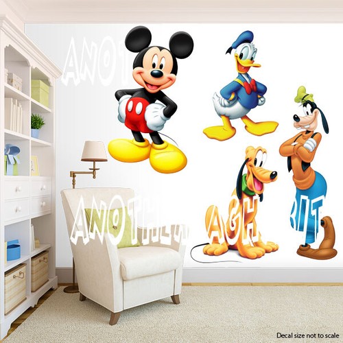 Adesivo murale topolino amici - topolino,