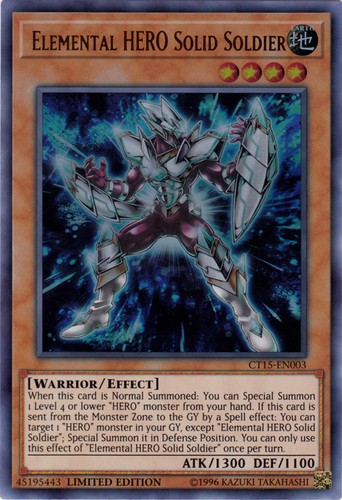 Elemental hero solid soldier - elemental,