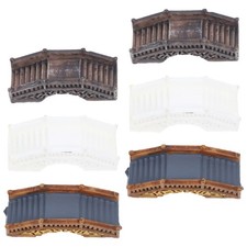  6 Pcs Piccolo Ponte Da Giardino Accessorio Paesaggistico Miniatura
