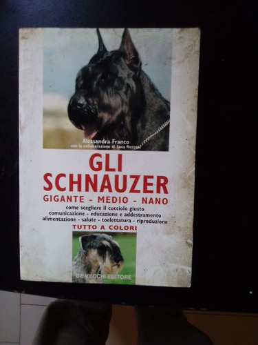 Gli schnauzer gigante medio - schnauzer,
