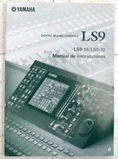 OEM Yamaha LS9 Console di Mixaggio Digitale Manuale del proprietario - VERSIONE SPAGNOLA