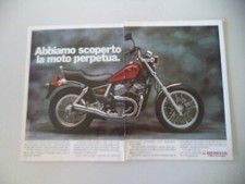 advertising Pubblicità 1985 MOTO HONDA VT 500 C CUSTOM