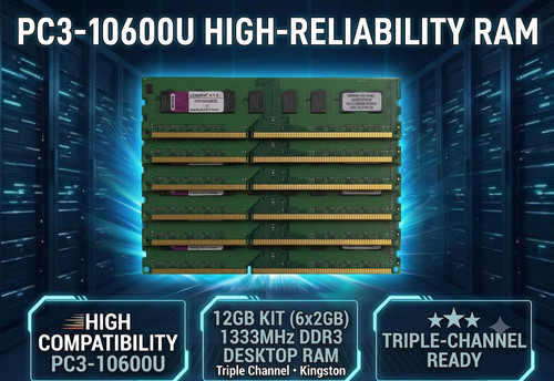 Kit ddr3 1333 - (6x2,