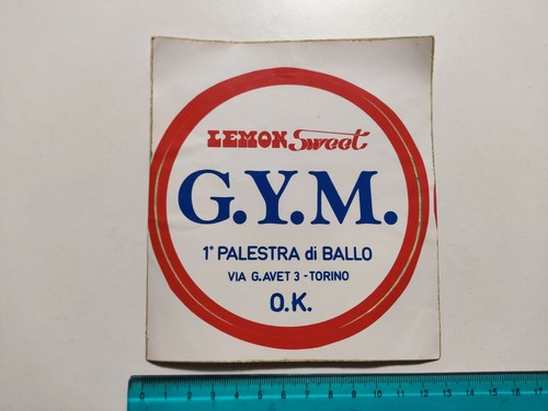 Adesivo torino palestra - adesivo, g.y.m.