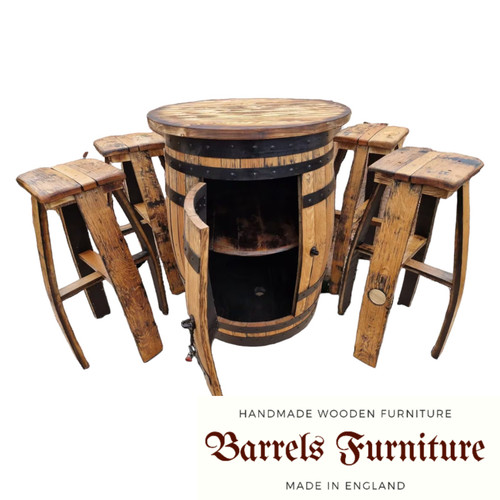 Mobiletto botte whisky rovere